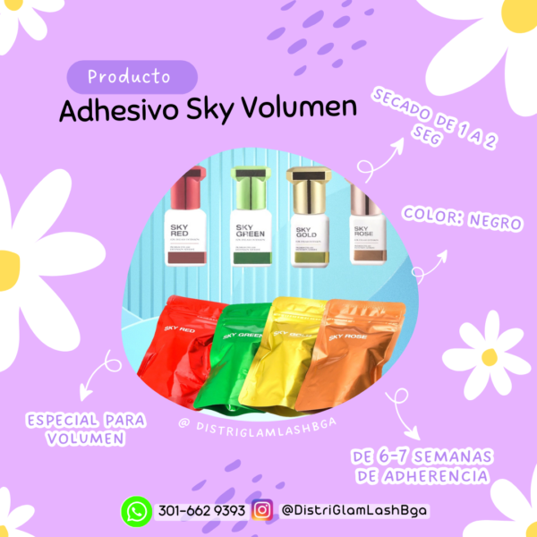 adhesivo sky premium rose